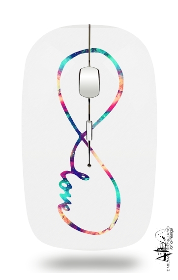 Mouse Infinity Love (White) 
