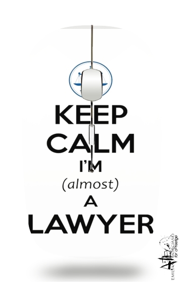 Mouse Keep calm i am almost a lawyer 