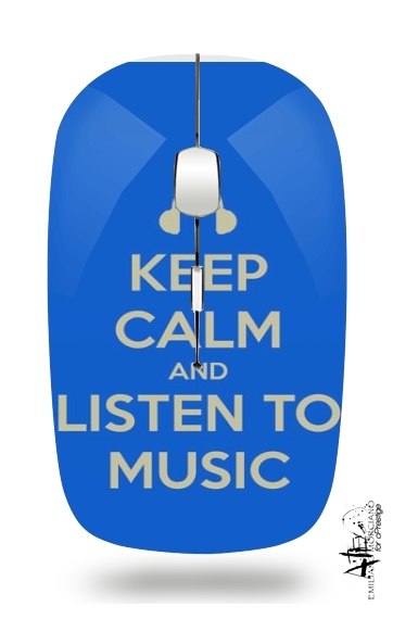 Mouse Keep Calm And Listen to Music 