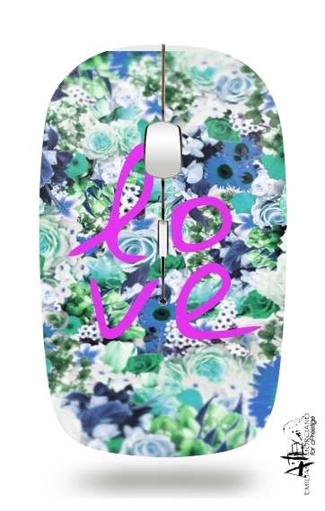 Mouse Love Floral Green 