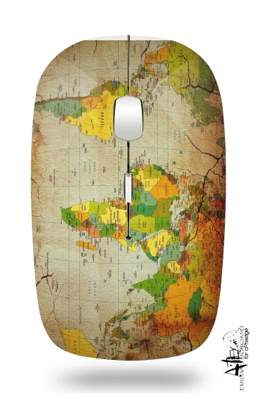 Mouse mappa del mondo globo 