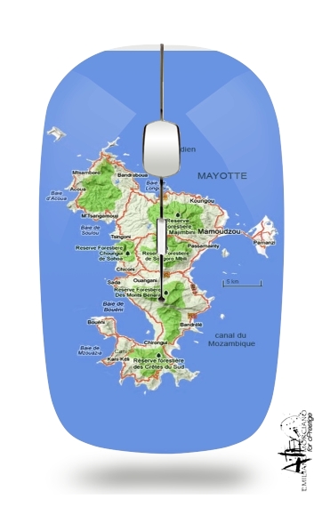 Mouse Mayotte Carte 976 