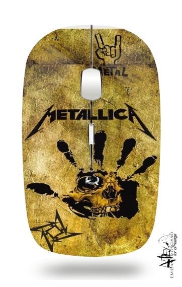 Mouse Metallica Fan Hard Rock 