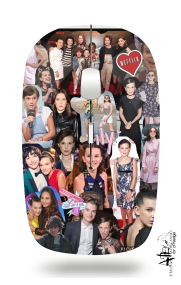 Mouse Millie Bobby Brown collage 