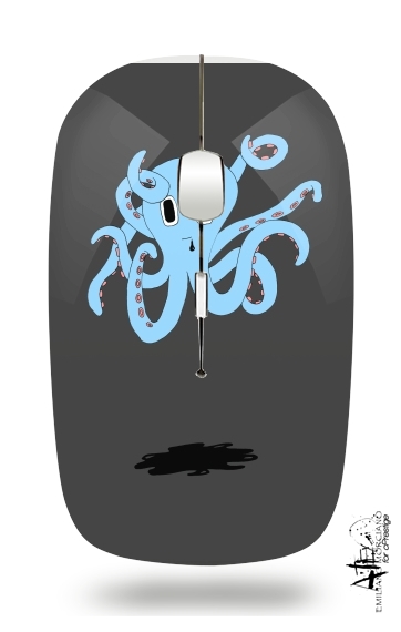 Mouse octopus Blue cartoon 