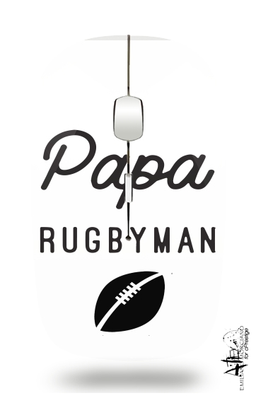 Mouse Papa Rugbyman 