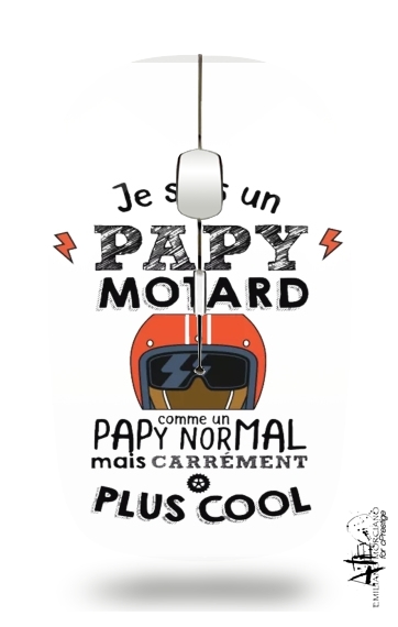 Mouse Papy motard 