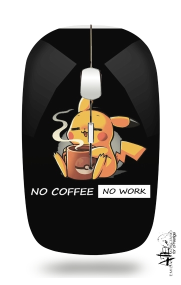 Mouse Pikachu Coffee Addict 