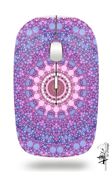 Mouse pink and blue kaleidoscope 