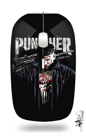 Mouse Punisher Blood Frank Castle 