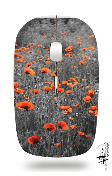 Mouse Red and Black Field 