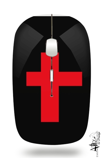 Mouse Red Cross Peace 