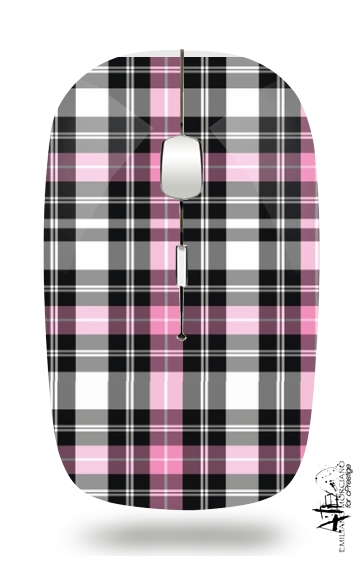 Mouse Pink Plaid 