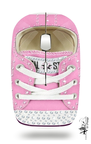 Mouse All Star Basket shoes Pink Diamonds 