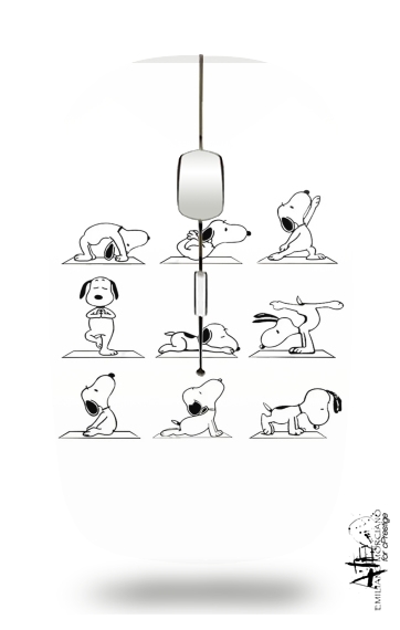 Mouse Snoopy Yoga 