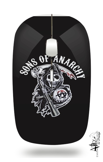 Mouse Sons Of Anarchy Skull Moto 