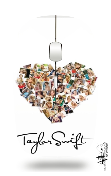 Mouse Taylor Swift Love Fan Collage signature 