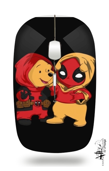 Mouse Winnnie the Pooh x Deadpool 