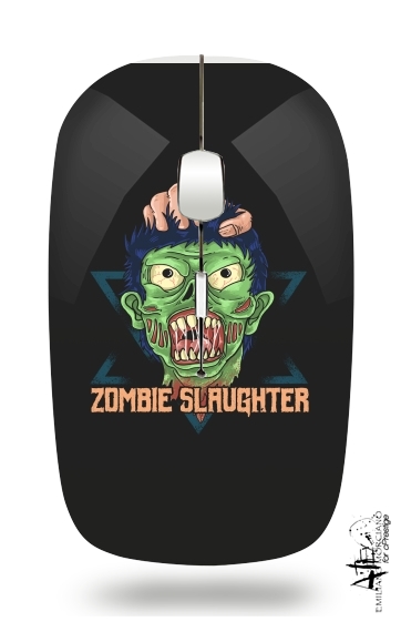 Zombie slaughter illustration