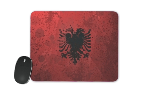 tapis de souris Albanie Painting Flag