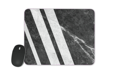 tappetino Black Striped Marble 