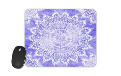 tapis de souris Bohemian Flower Mandala in purple