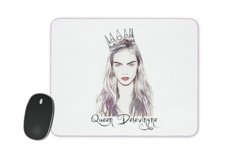 tappetino Cara Delevingne Queen Art 
