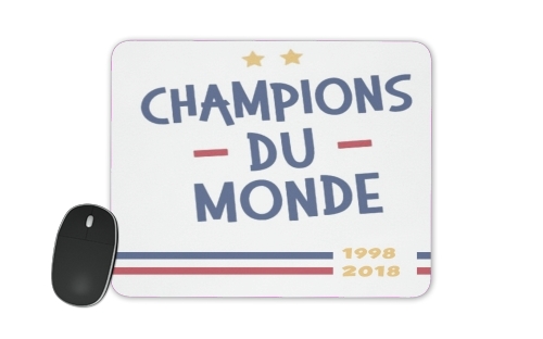 tapis de souris Champion du monde 2018 Supporter France
