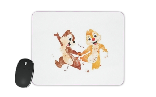 tappetino Chip And Dale Watercolor 