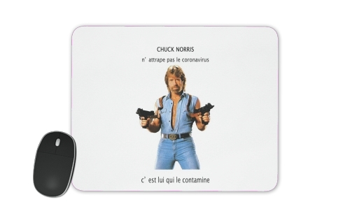 tappetino Chuck Norris Against Covid 