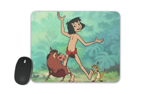 tapis de souris Disney Hangover Mowgli Timon and Pumbaa 