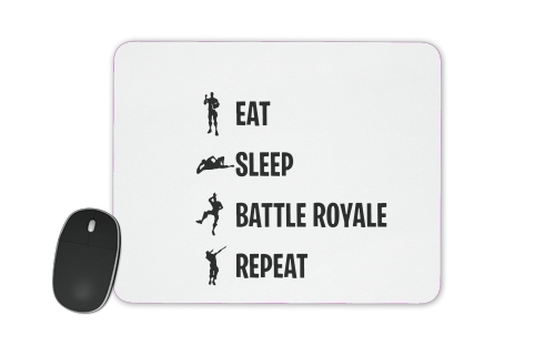 tapis de souris Eat Sleep Battle Royale Repeat