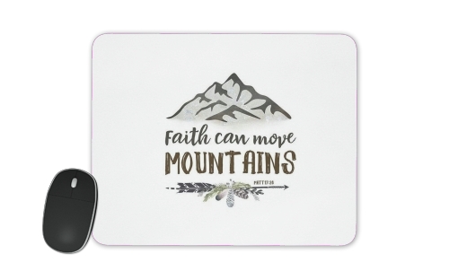 tappetino Faith can move montains Matt 17v20 Bible Blessed Art 