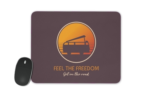 tapis de souris Feel The freedom on the road