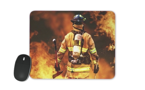 tapis de souris Firefighter - pompiere