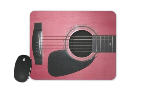 tapis de souris chitarra rosa