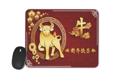 tapis de souris Happy The OX chinese new year 