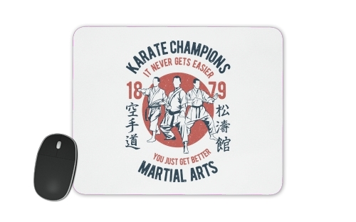 tapis de souris Karate Champions Martial Arts