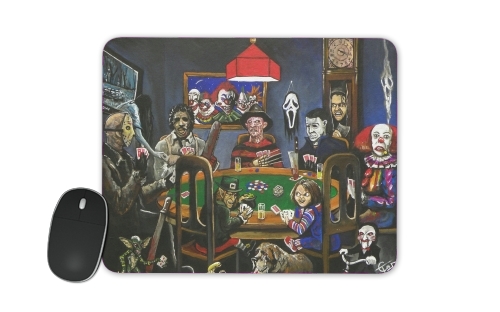 tapis de souris Killing Time with card game horror