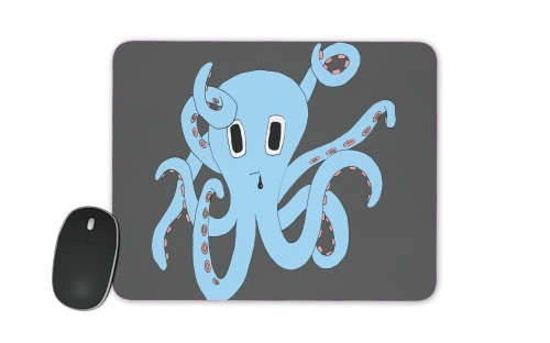 tapis de souris octopus Blue cartoon
