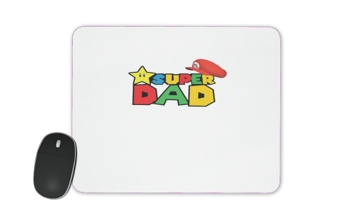 tapis de souris Super Dad Mario humour
