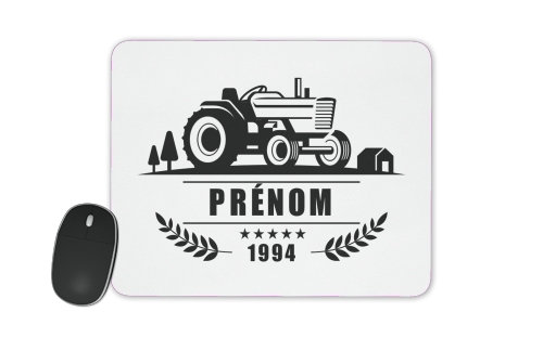 tapis de souris Tractor Logo Natural custom Name Tag