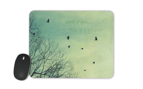 tapis de souris What if You Fly?