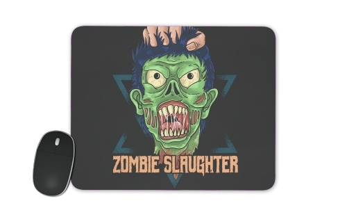 tapis de souris Zombie slaughter illustration
