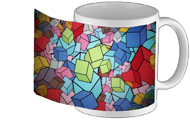 Mug Abstract Cool Cubes 