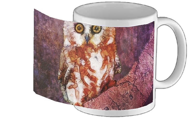 Mug abstract cute owl 