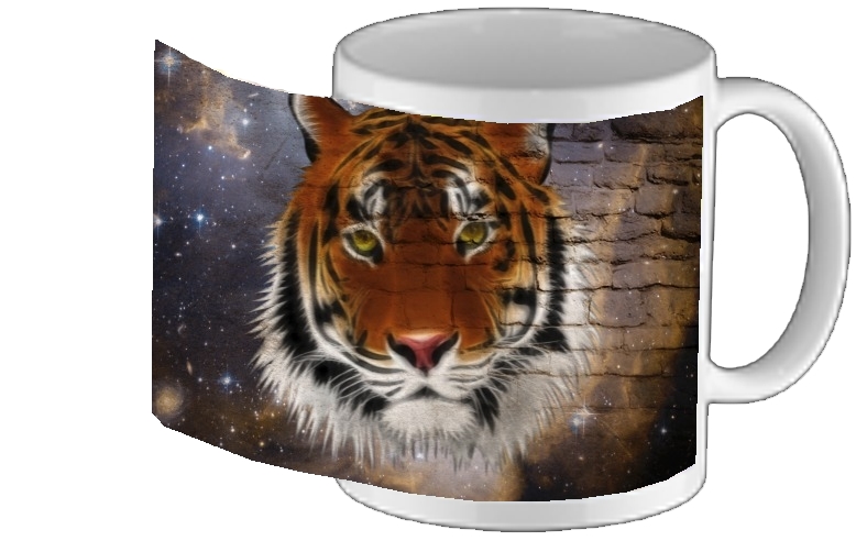 Mug Abstract Tiger 