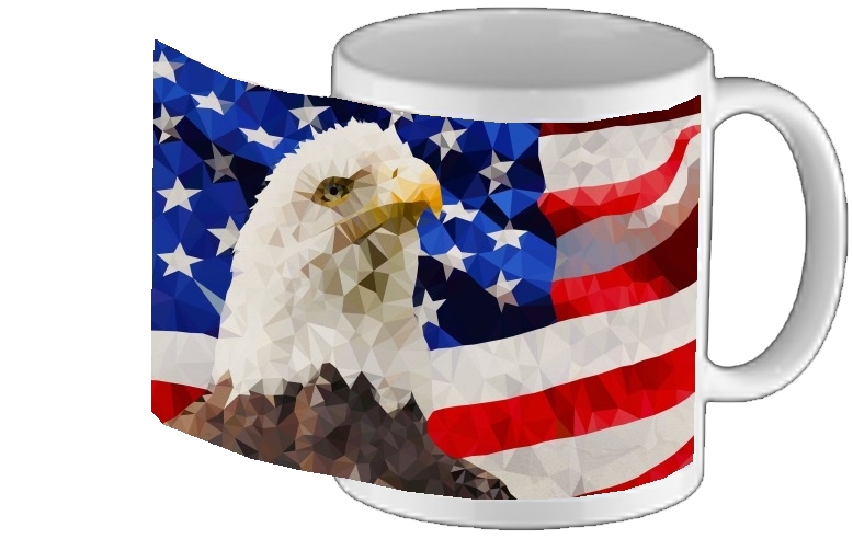 Mug American Eagle and Flag 