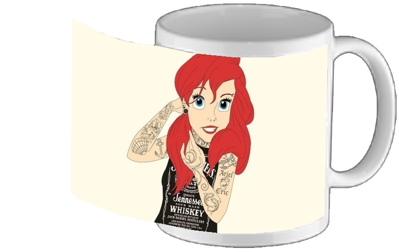 Mug Ariel tattoo Jack Daniels 