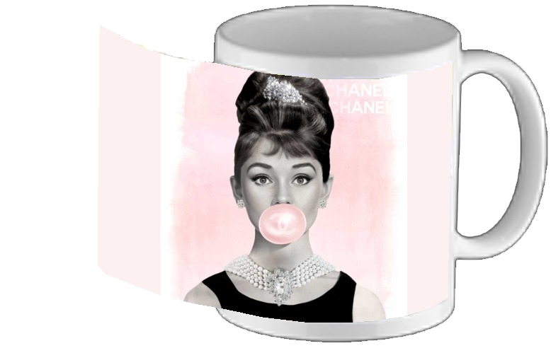 Mug Audrey Hepburn bubblegum 